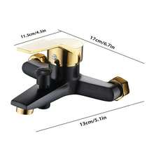 Wall Mounted Bath Shower Faucets Household Bathtub Faucet Multifunctional Outlet Hot And Cold Mixer Tap Bathroom Faucet Bathroom Accessories Bathroom Tools - Multicolor - View 10