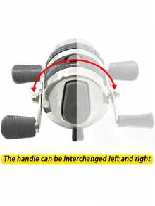 1pc Outdoor Fishing Accessories Slingshot Bait Thrower, Portable Bait Launcher Equipment, Comes With Interchangeable Handle Fishing Reel, Suitable For Saltwater And Freshwater Bait Shooting And Hunting, Slingshot Fishing Tool For Adults, Fishing Enthusiasts - Blue - View 10