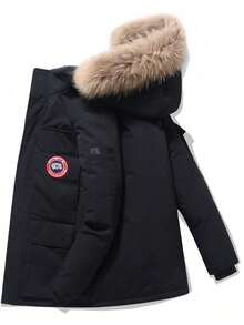 Men Down Coats - Svart - Visa 1