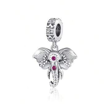 High Quality Fashionable Silver Plated Animal Series Charms, Elephant, Lion Pendants, New Bestselling For DIY Bracelets/Necklaces, Jewelry Accessories, Gifts For Family And Friends, Holiday Gifts