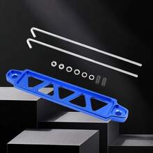 Versatile Adjustable Battery Hold Down Bracket, Heavy Duty Blue Steel Mount, Secure J-Bolt Clamp Kit For Cars, Anti-Vibration Automotive Tie Down - Blue - View 8