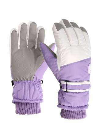 男童/女童冬季滑雪手套 | 触屏防水保暖冬季手套