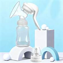 AUXOM Bomba Tira Leite Manual Mamadeira Manual Portátil Bomba Tira Leite Manual Mamadeira Manual PortáTil Mulher GráVida PortáTil Extrusor De Leite Amamentar Massagem Aspirador De Leite