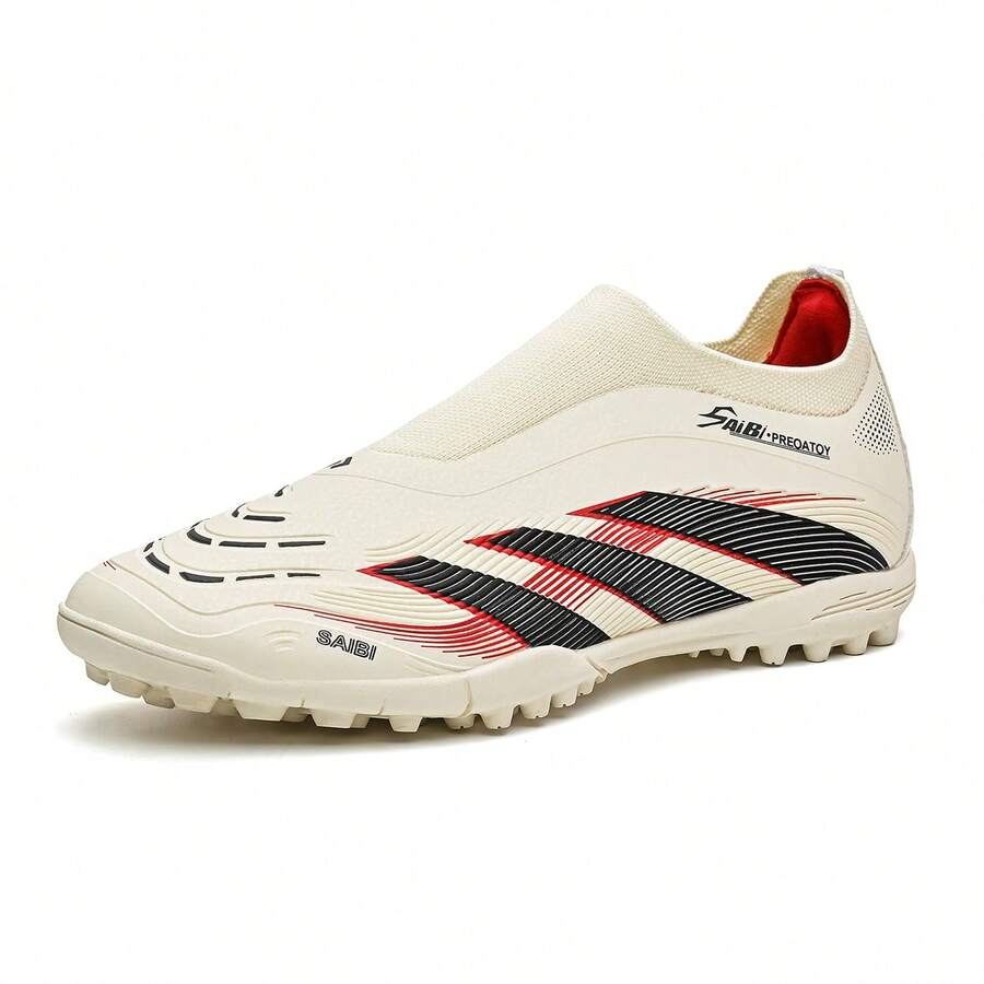 Men's Football Shoes, Women's Football Shoes, Low-Top Football Shoes, Professional Lightweight Football Shoes, Indoor/Outdoor Sports Shoes - Beige - View 1