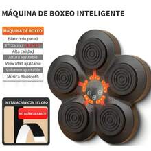 Máquina De Boxeo Karate Musical Bluetooth Inteligente Color - Negro - Ver 5