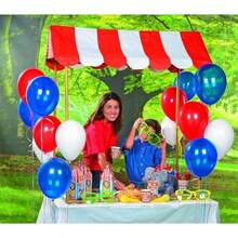 Big Top Tabletop Tent by CusCus - Rojo y blanco - Ver 2