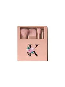 Set di pennelli cosmetici portatili color pelle con specchi, stampa floreale con lettere da A a Z, set di pennelli per trucco con setole morbide, pennelli da viaggio per il trucco con scatole a specchio, penne cosmetiche multifunzione mini, pennelli per fondotinta, pennelli per ombretti, strumenti per principianti per la bellezza, set di organizer per il trucco, rastrelliera per il trucco, include pennelli cosmetici, regali convenienti per ragazze, set di strumenti per il trucco, forniture da viaggio portatili, articoli da viaggio necessari, set di pennelli completo, set di pennelli per il trucco, kit di trucco completo, set di pennelli, set di pennelli per il trucco, set regalo per il trucco