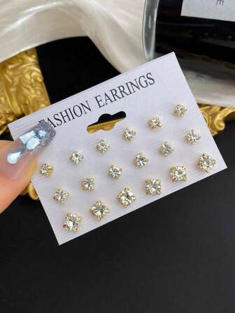 1 Pair Luxury Feel Fashionable Versatile Niche Design Long Hook Earrings