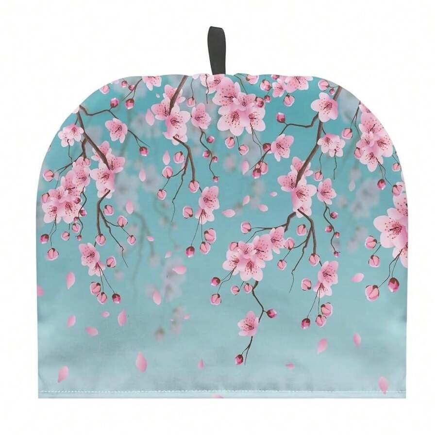 Blue Tea Cozies Cherry Blossom Tea Cozy For Teapot Insulated For Women Pink Tea Cosy For Teapot Home Kitchen Accessories,PinkCherryBlossom - 粉紅色櫻花 - 查看 1