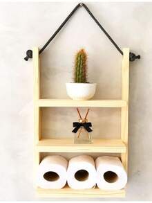 3-Shelf Organizer Stand For Shampoo Holder And Spice Rack For Kitchens And Bathrooms - Camel - Ver 5