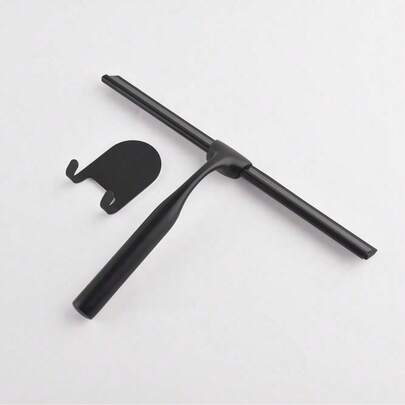 1pc, Home Bathroom Stainless Steel Cleaning Tool For Bathroom, Tile, Mirror, Auto Glass Glass Door Shower Scraper, Bathroom Cleaning Brush For Shower, Window Squeegee, Shower Squeegee For Glass Doors, Window Cleaner, Floor Squeegee