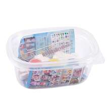 6件套DIY石膏人偶套装，包含2个人偶、1支画笔和3种颜色的颜料（白色和混合色），适合学生的艺术手工套装，创意礼物，圣诞节、万圣节、感恩节、毕业季适用。 - 彩色 - 查看 7