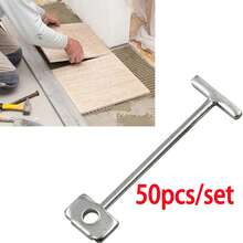 50pcs/100pcs 1.5mm Replacement Steel Needles For Flooring Wall Tile Leveling System, Leveler Replaceable Pin Reusable Spare Steel Pin Tiling Construction Tools - Multicolor - View 10