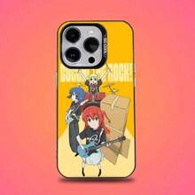 Funda de teléfono BocchtheRockAnme para iPhone 16, 15, 14, 13, 12, 11, 11 Pro, 11 Pro Max, SE4, XS, 17 Air, cubierta negra mate de caramelo para iPhone 17 Air - Z4 - Ver 8