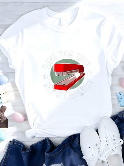 Have You Seen My Stapler Shirt Funny Office Humor T-Shirt