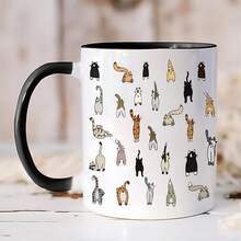 Sarcastic Mug - Cute Cat Butt Mug - Funny Butts Mugs -  Mug - Funny Gifts For Cat Lovers - Cat Gifts - 預設 - 查看 2