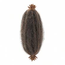 Afro Twist Hair 1-6 Packs, Springy Afro Twist Hair Pre Fluffed Spring Twist Hair Pre Stretched Wrapping Hair For Soft Locs Hair Extensions - Multicolor - View 13