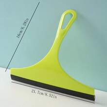 1pc Glass Scraper, Household Glass Cleaning Tool With Soft Rubber For Windows, Tabletops And Other Glass Surfaces