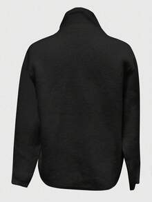 Autumn/Winter New Fashion Women's Elegant Loose Commuter Blouse, Merino Wool Retro Knit Cardigan Sweater Jacket For Women - Black - View 8