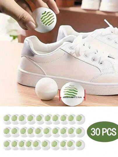 Bolas Neutralizadoras de Olores - Aromas Frescos para Zapatos, Bolsas de Gimnasio y Casilleros - Ambientador Multiusos para Hogar, Oficina, Coche, Cocina, Baño, Suministros Domésticos