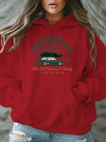 Women'sSizeChristmasFamilyPrintHoodieSweatshirt-'sFavoriteVacationMode&NationalLampoon'sLogoDesign,CozyWinterPulloverWithPockets,CasualMovie-ThemedOutfit(Iconic1989VanGraphic)Women'sGraphicHoodieUnisexPlusSizeSweatshirtsHoodies - Đỏ - Xem 12