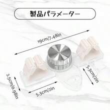 3PCS 壁面モップ収納クリップ 壁掛け 掃除用具収納 ほうきハンガー モップクリップ 容易 強い付着 浴室、洗面所、台所、玄関ホールに適した (透明) [並行輸入品] - 透明 - チェックする 4