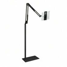 360° Universal Adjustable Floor Stand Holder For IPad/Tablet/Phone 4~12.9" UK - Black - View 2