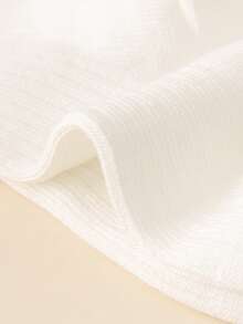 5双装儿童/女孩/男孩白色中筒袜，粉色条纹设计，简约休闲时尚，透气柔软舒适，用途广泛，适合日常生活、返校、校园、运动、户外和休闲场合。 - 彩色 - 查看 4