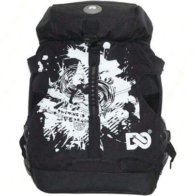 Quad Skate Bag, Double Shoulder Backpack For Ice Skates, 45 X 32 X 18 Cm