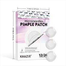 12片/24片装祛痘水胶体贴，强效吸收，温和不刺激，不含酒精，茶树精油精华