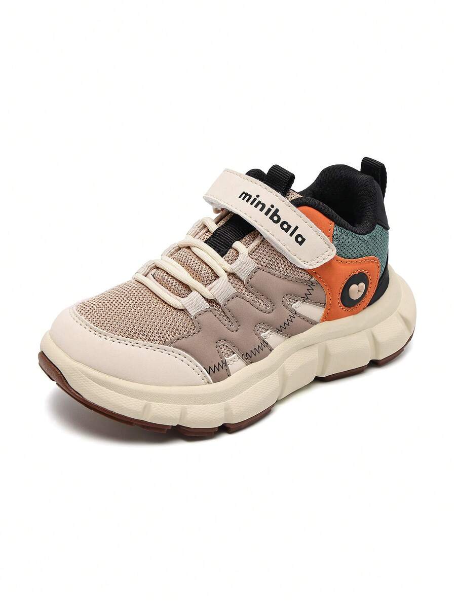 mini bala 儿童幼儿漆皮防滑减震运动鞋冬季新款