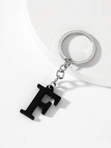 1pc Fashion Exaggerated English Letter Acrylic Unisex Keychain, Couples Accessory, Holiday Backpack For School Halloween Accessories Teachers Day Christmas Gift Ideas Bag Accessories Lanyards With Id Holder Car Accessories Bag Charms - Silver - View 34