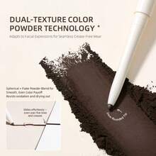 J.M.C.Y 双头眼线笔，带刷头，防水防汗，不晕染，适合初学者 - #E01 CARBON BLACK - 查看 7