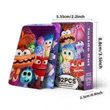 92张悲伤主题派对游戏卡牌，独特的动画图案设计，适合创意桌游、家庭聚会、酒吧、成人活动或生日、圣诞节、新年、情人节派对游戏、万圣节和圣诞派对用品。 - 彩色 - 查看 4