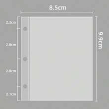 1本3英寸迷你活页相册，可爱清新即时成像卡片套装