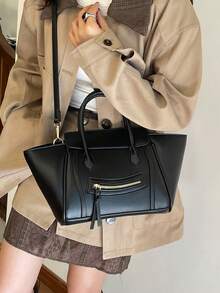 2025 Winter New Fashion Versatile Large Capacity Shoulder Diagonal Crossbody Bag, High-End Commuter Tote Bag - Multicolor - View 5