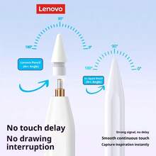 Lenovo Bút cảm ứng iPad BP21 Professional là một lựa chọn thay thế tuyệt vời cho Apple Pencil. Bút hoạt động mượt mà, thời lượng pin dài, độ nhạy cảm ứng nghiêng và lực nhấn, đồng thời đa năng cho việc vẽ và ghi chú. - trắng - Xem 3