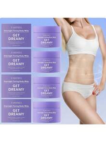 4pcs-Dreamy Purple Firming Cream Overnight Toning Whip For Body Firming Targets Loose Skin Smooth And Tight Skin Suitable For All Skin Types Best Nourishing Skin Care Solution For Youthful Appearance - 紫羅蘭色 - 查看 6
