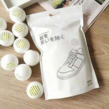 Eliminador de Olores, Ambientador, Absorbente de Olores, Removedor de Aromas para Zapatos, Bolsas de Gimnasio, Tacos de Fútbol, Armarios, Área de Mascotas, Reutilizable - Desodorante para Zapatos - Blanco - Ver 1