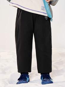 mini bala Water-Repellent Down Kids Down Pants Winter 2025 New Warm Windproof Waterproof Trousers