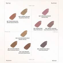 J.M.C.Y Gel nhuộm lông mày, màu nhạt, không thấm nước, chống mồ hôi, lâu trôi, không lem, màu nâu, lông mày tự nhiên - B01 DÒNG MÙA THU - Xem 9