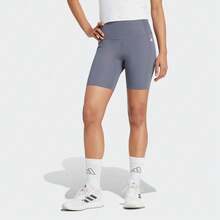 Adidas Quần short bó OPME POWER SHO JZ4345 dành cho nữ - Màu xanh nhạt - Xem 4