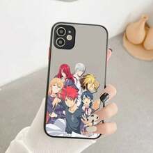Soma Yukihira Food Wars Shokugeki No Soma Anime Phone Case Compatible With  X XR XS 7 8 Plus 11 12 Pro MAX, Matte Shockproof Case, Case Compatible With  17 Pro Max Case,  17 Pro Case,  17 Case,  16 Pro Max Case - A1 - View 6