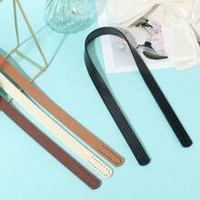2 buc mânere din piele ecologică pentru genți de pânză - accesorii DIY pentru artizanat, curele de schimb durabile pentru genți tote, curele pentru accesorii pentru genți crossbody