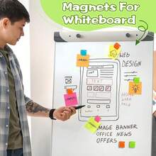 20 Pack Magnetic Clips, Colorful Magnet Clips, Cute Magnetic Clip Heavy Duty, Magnets Clip For Fridge, Strong Magnets With Clips For Refrigerator, Whiteboard,Locker, Photo Display, Note List,20Pack,Colors - màu sắc - Xem 6