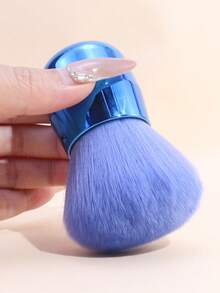 1pc Extra Large Face Powder Brush, Makeup Brush For Nail Powder, Blush Brush, Multi-Functional Makeup Brush, Soft Hair Beauty Tool Brush - Multicolor - View 5