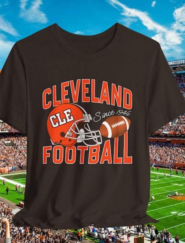 Cleveland Browns T-Shirt, , Browns Fan Shirt, , Brownie Shirt, Joe Lacco, Myles Garrett, Ohio State