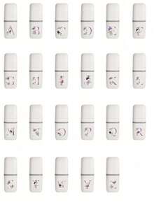 Estojo Portátil para Escova de Dentes com Estampa Floral Roxa A-Z, Mantenha sua Escova de Dentes Limpa e Pronta para Levar! Porta-Escovas de Dentes de Viagem, Tampa Portátil para Copo de Escova de Dentes, Adequado para Viagens, Camping, Viagens de Negócios e Escola, Copo Multiuso para Escova de Dentes, Copo de Lavagem de Viagem, Kit de Armazenamento de Escovas de Dentes e Artigos de Higiene, Caixa de Armazenamento Minimalista para Artigos de Higiene, Itens Essenciais de Viagem, Acessórios de Banheiro, Itens Domésticos e Suprimentos de Armazenamento