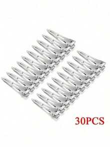 专业女士沙龙固定发夹 6cm 卷发金属发夹 发根蓬松发夹 DIY 工具 发饰 家居浴室装饰 夏季 - 彩色 - 查看 8