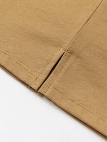 mini bala 植物纤维系列儿童睡衣套装 男女童婴儿睡衣 柔软透气 2025秋季款 - 卡其 - 查看 7